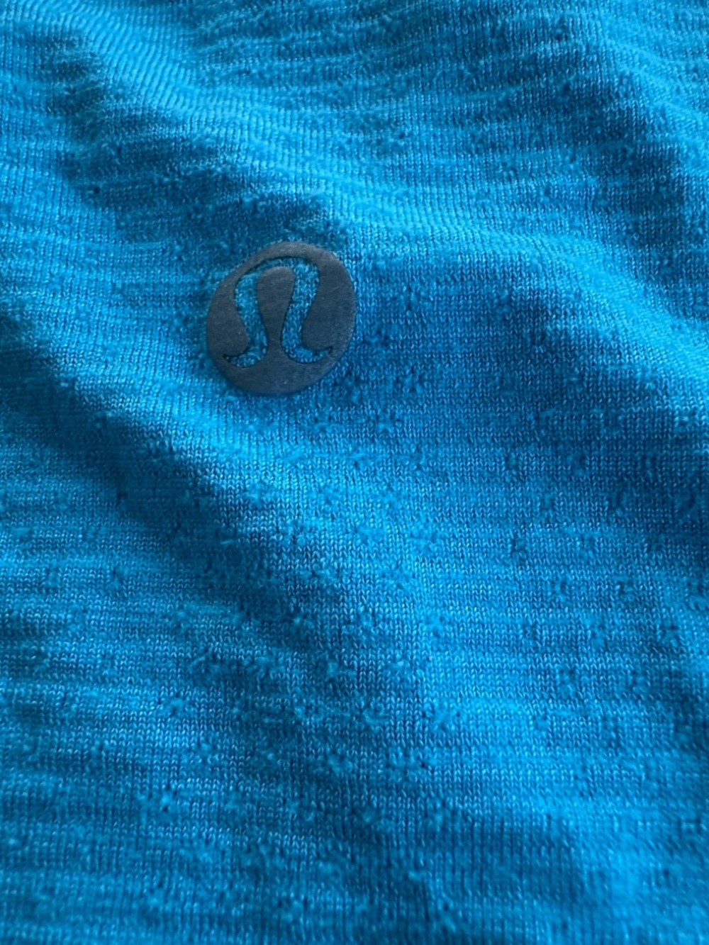 lululemon athletica Kids Short Sleeve Tee in Bright Turquoise Blue